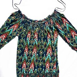 Lucky Brand Patterned Top (100% Cotton)